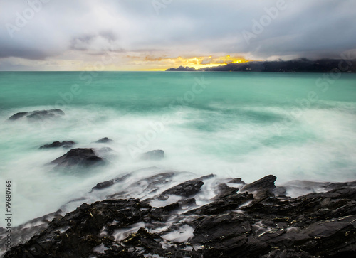 dramatic winter seascape © TTLmedia