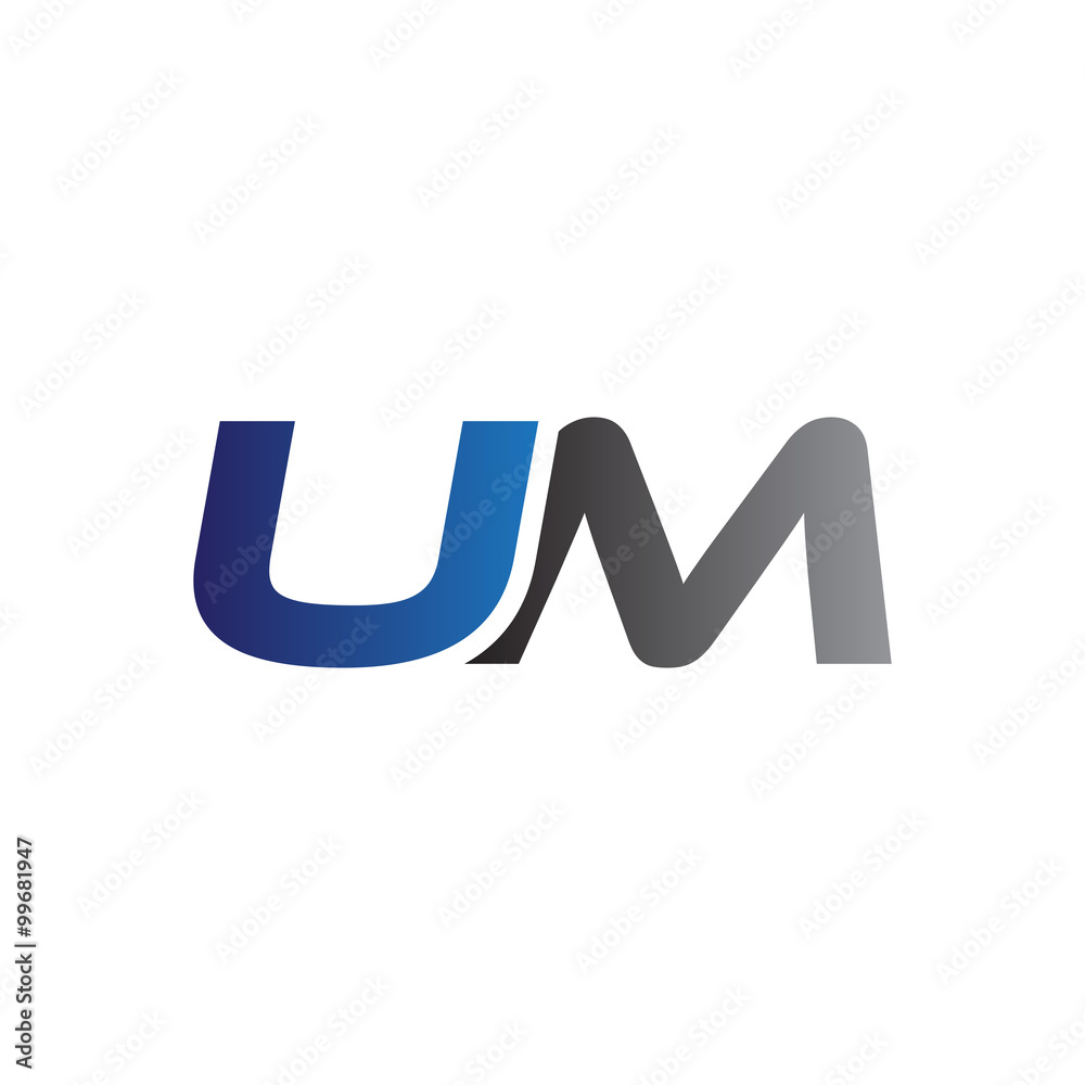 Simple Modern letters Initial Logo um Simple Modern letters Initial Logo um