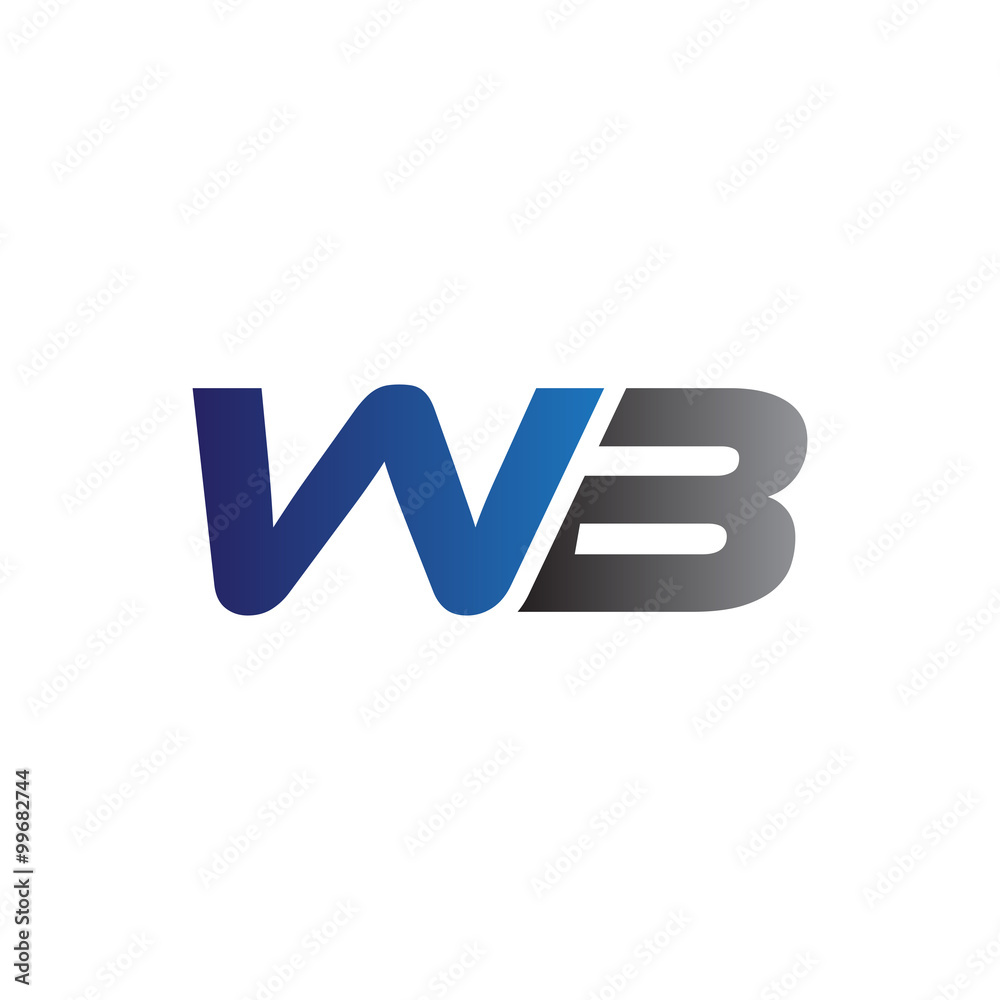 Simple Modern letters Initial Logo wb Simple Modern letters Initial Logo wb