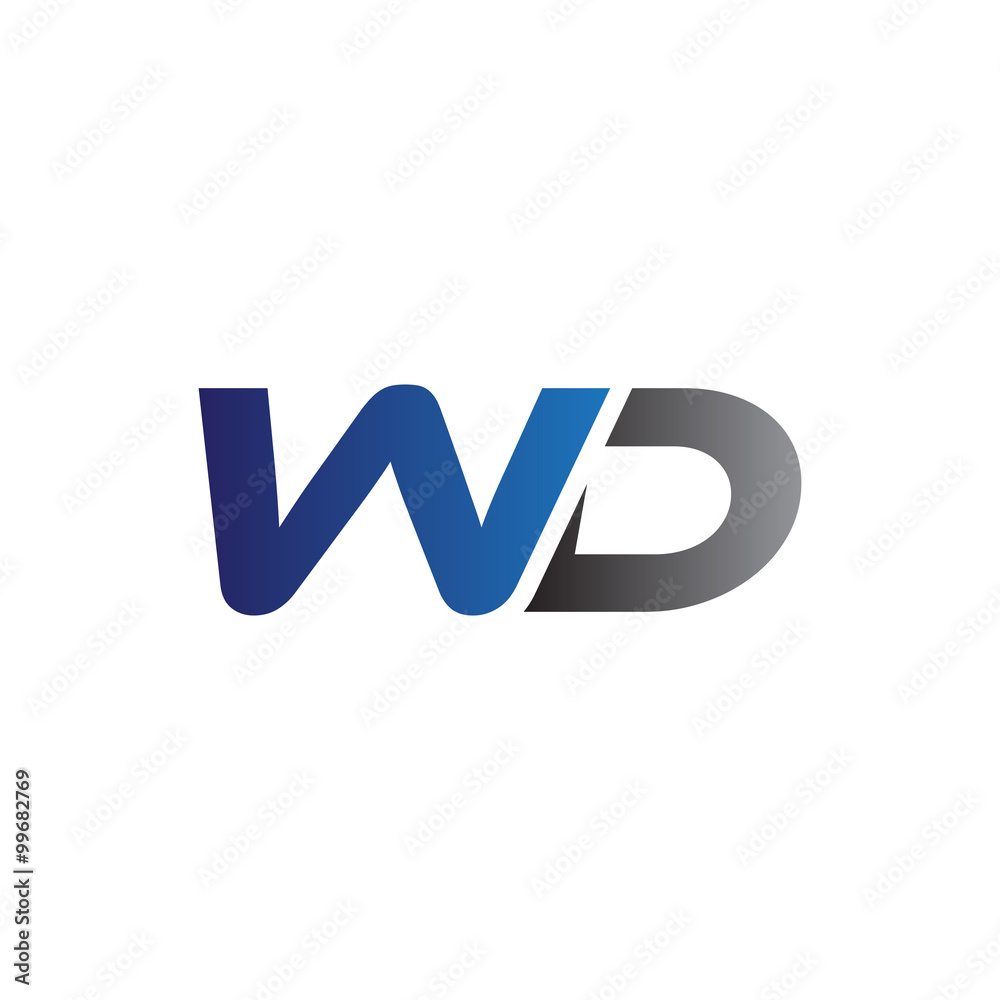 Simple Modern letters Initial Logo wd Simple Modern letters Initial Logo wd