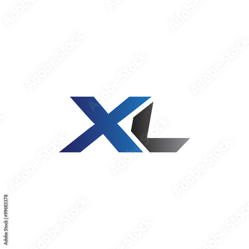 Simple Modern letters Initial Logo xl
