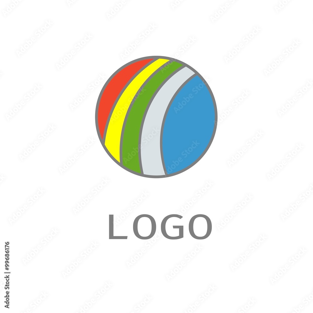 Vector of rainbow icon. Business icon for the company. This concept logo, label or badge for Business Media Technology. Other companies. Illustration. Vector of rainbow icon. Business icon for the company. This concept logo, label or badge for Business Media Technology. Other companies. Illustration.