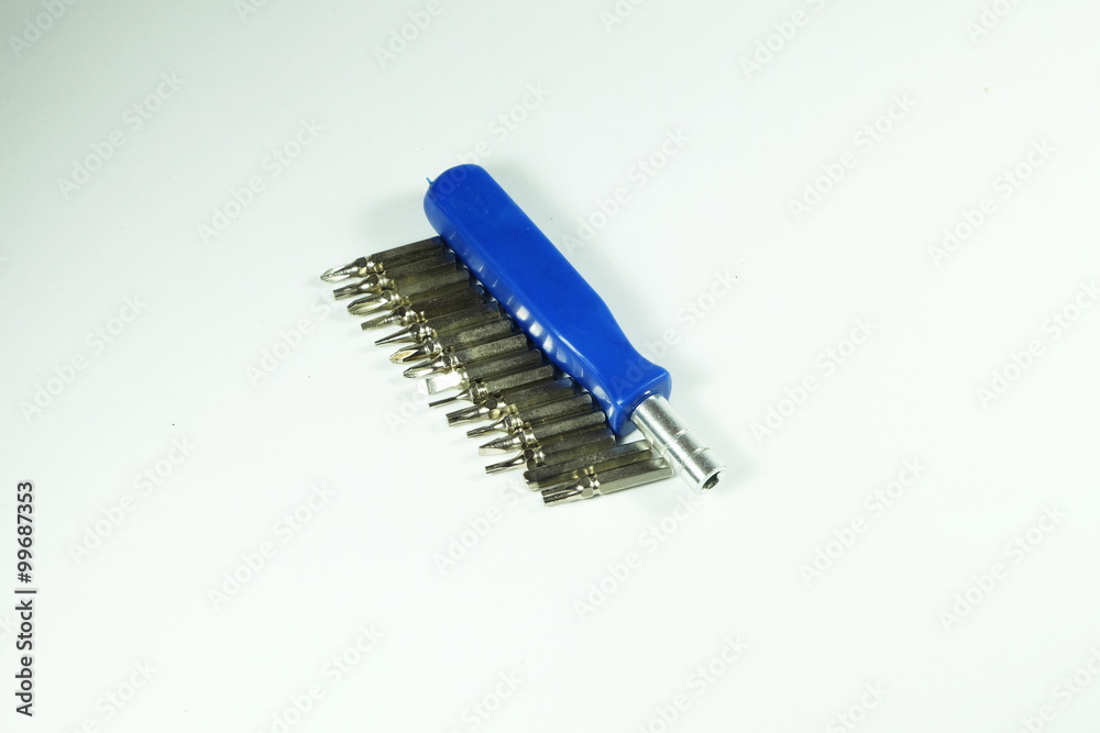 Screwdriver change head Screwdriver change head