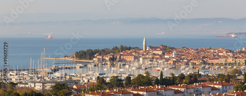 Izola town, Mediterranean, Slovenia, Europe photo