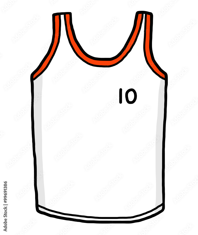 animated cartoon basketball jersey