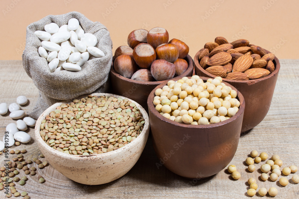 Natural products containing plant proteins. Natural products containing plant proteins.