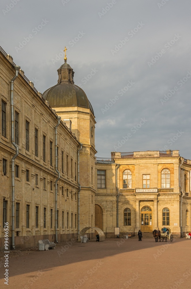 Obraz premium Big Gatchina palace (1766-1781) in Gatchina