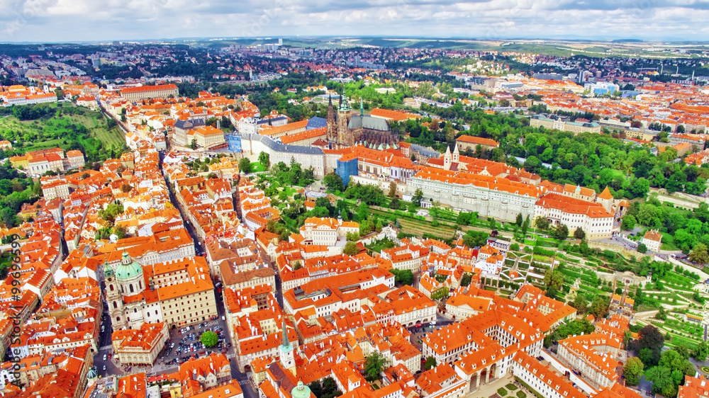 Area Lesser Town of Prague, near the church Saint Vitus, Ventses
