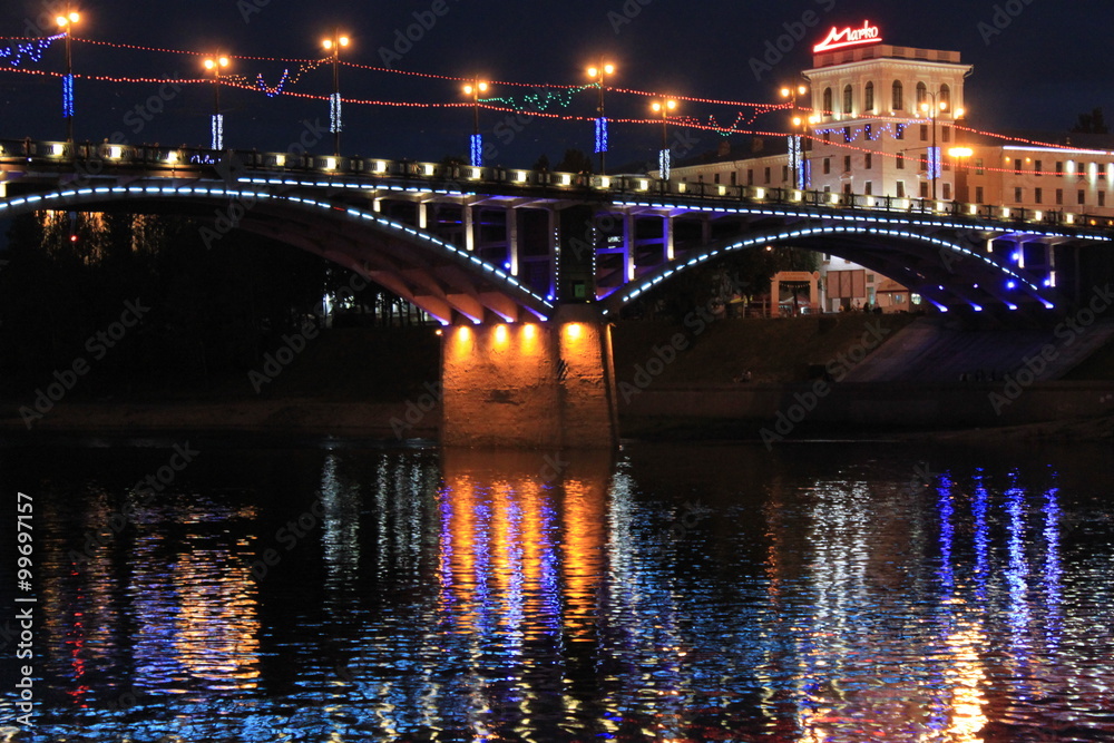 Obraz premium Kirov Bridge in Vitebsk