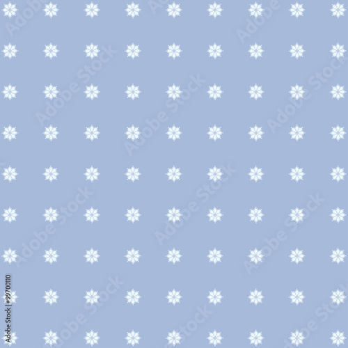 Floral blue background