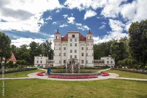 Historic Palace in Wojanow, Poland photo