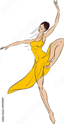 modern dancer