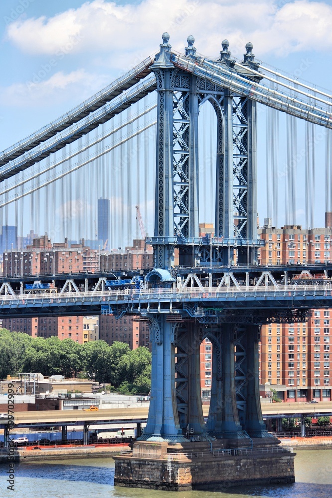 Fototapeta premium Manhattan Bridge