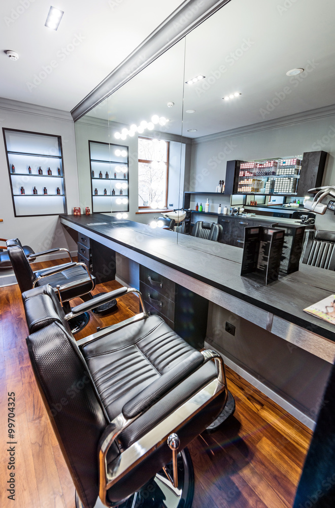Interior of luxury beauty salon Interior of luxury beauty salon