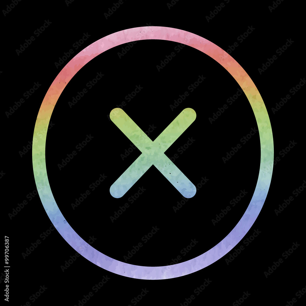 Obraz premium Simple web icon