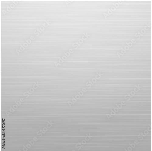 Shiny metal surface