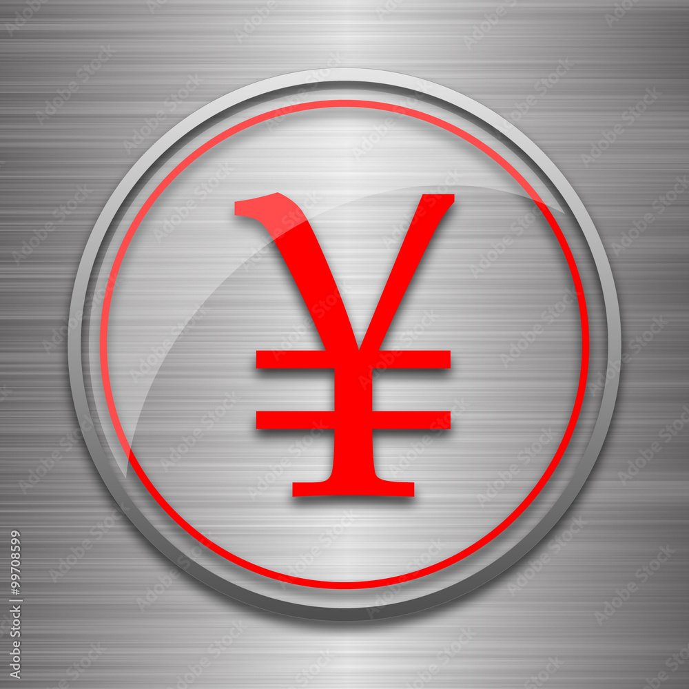 Obraz premium Yen icon