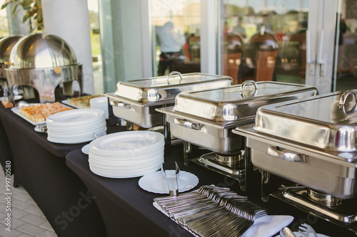 catering food wedding photo