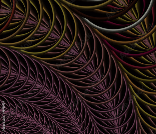 abstract fractal background, texture