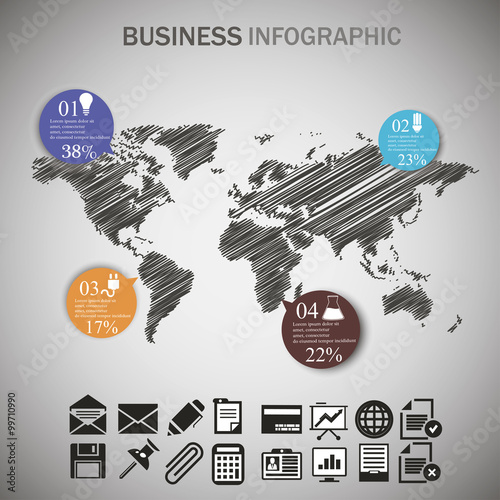 Business infographic