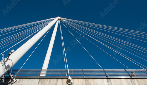 Abstract details of a Modern Bridge architecture