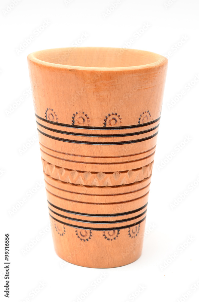 wooden cup