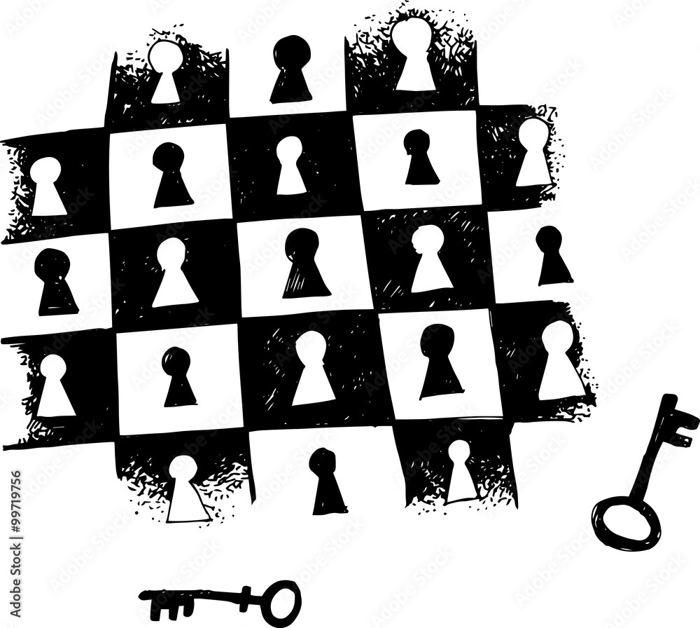 Obraz premium Chase escape room