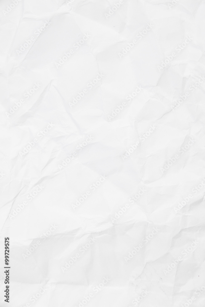 Obraz premium white crumpled paper texture for background binding books, publi
