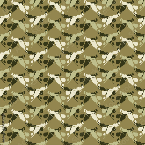 Cow vector art background design for fabric and decor. Seamless