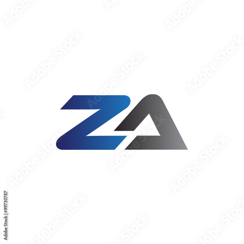 Free Download Simple Modern letters Initial Logo za - GFXLoad