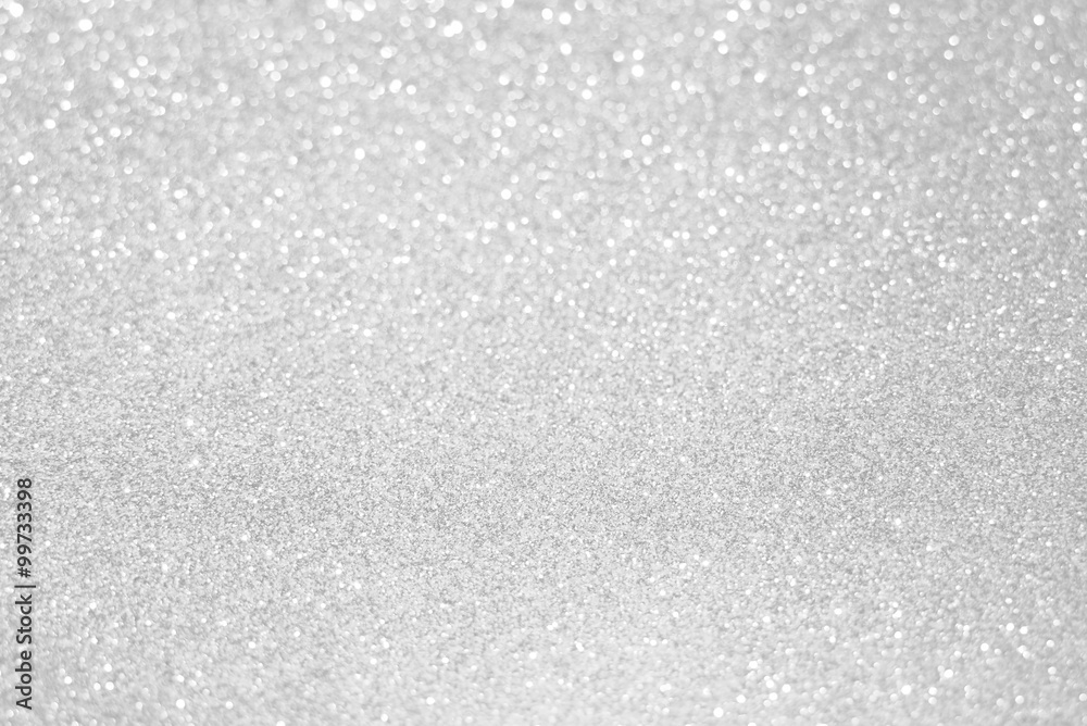 white silver glitter bokeh texture christmas abstract background