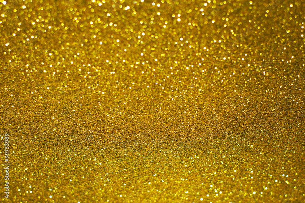 gold glitter bokeh texture abstract background