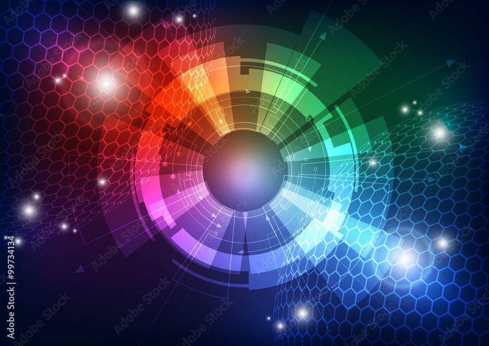 Abstract future technology concept background Abstract future technology concept background