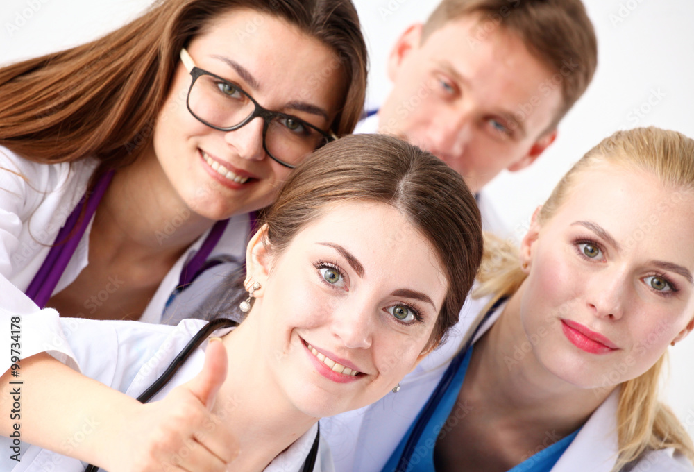 Fototapeta premium a team of young doctors