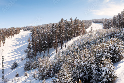 Sarikamis is one of the most beautiful ski resort in Kars province ,Turkey