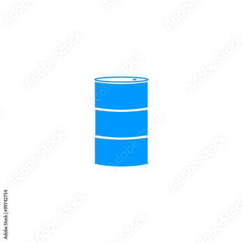 Simple icon barrels of oil.