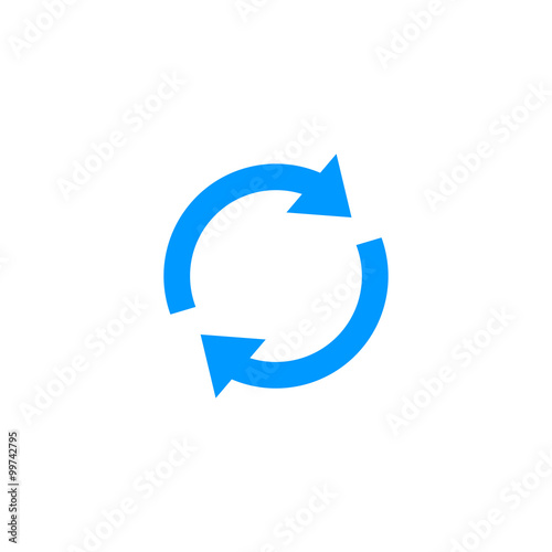 Update icon. Vector illustration