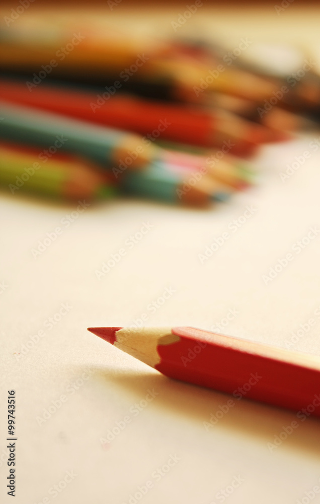 Set of color pencils Set of color pencils