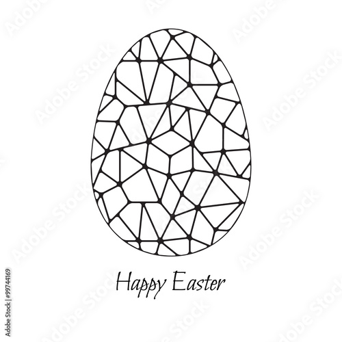 Abstract Easter egg.