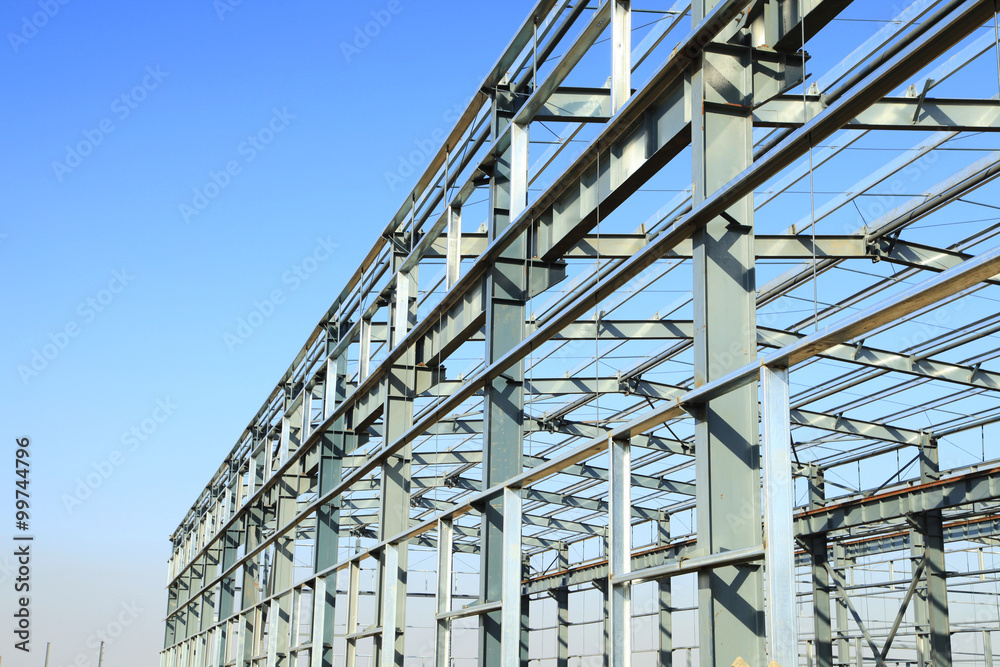 Steel frame structure Steel frame structure