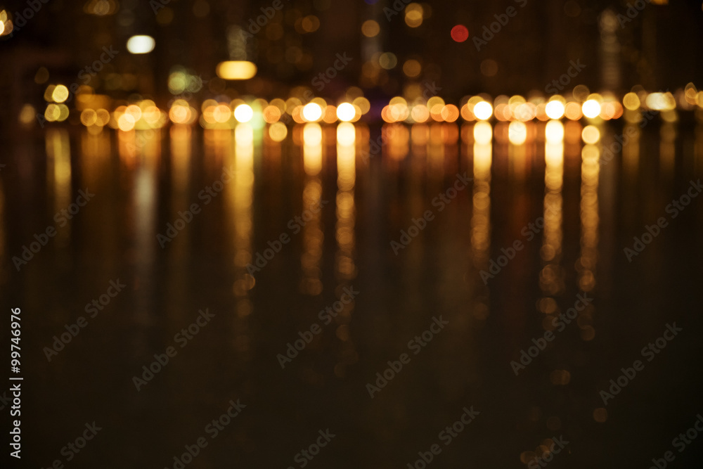 bokeh lights at the lake bokeh lights at the lake