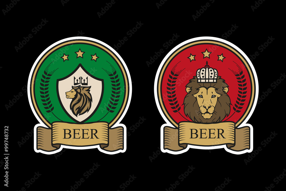 Logo for beer