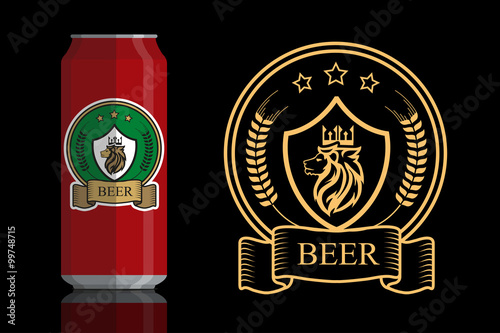 Logo for beer