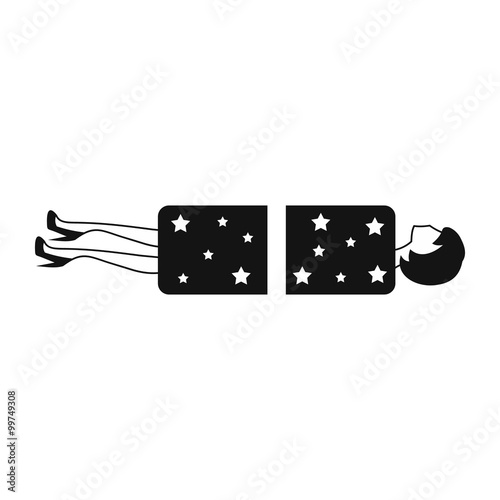 Magician sawing box with a woman