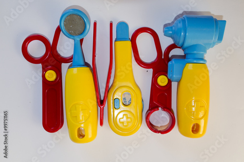 Plastic toys , doctor set