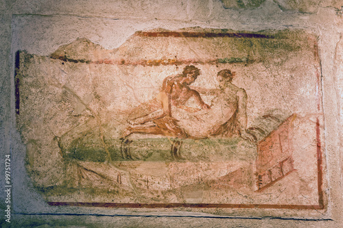 Fotografie Pompeii brothel
