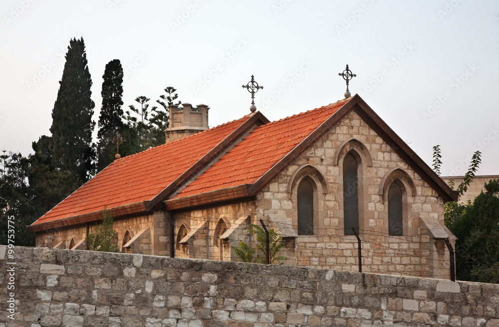 Church of St. Luke in Haifa. Israel