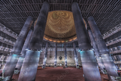 Istiqlal mosque in Jakarta photo