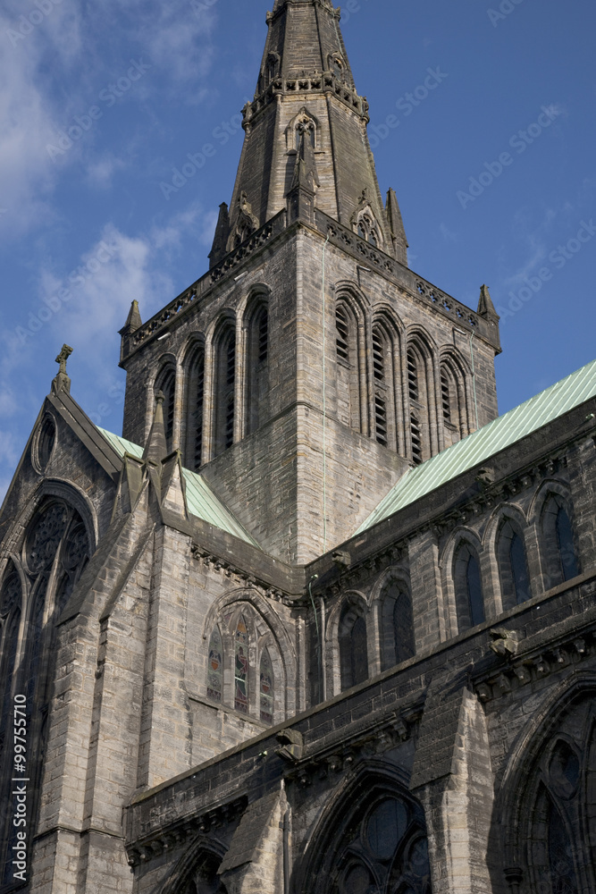 Cathedral Church in Glasgow, Scotland