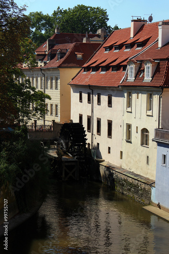 Prag, Wassermühle an der Moldau